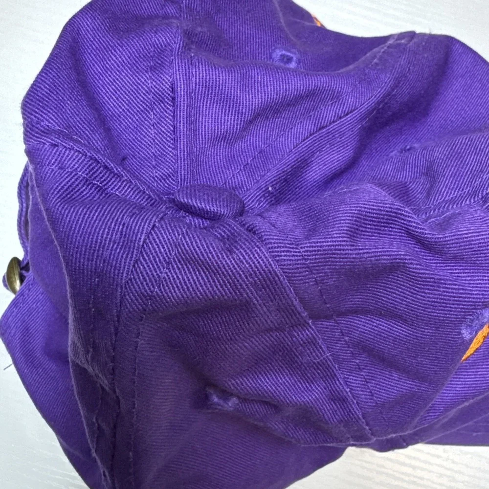 Clemson Tigers Palmetto Paw Purple Hat, Adjustable,Palmetto State South carolina